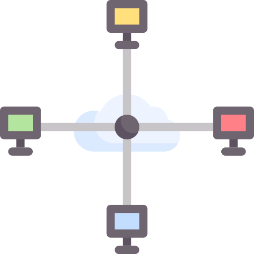 Cloud computing icon