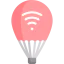 Hot air balloon icon 64x64