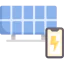 Solar panel icon 64x64