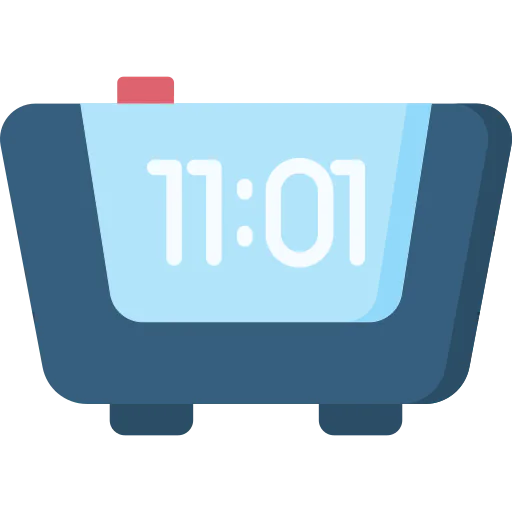 Digital clock icon