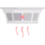 Smoke detector icon 64x64