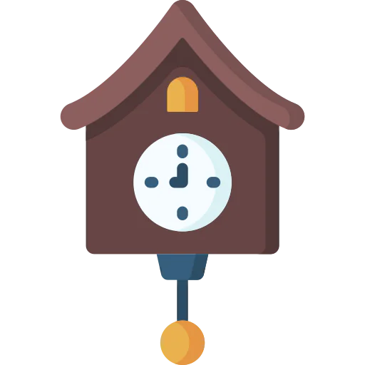 Cuckoo clock icon