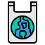 Plastic bag icon 64x64