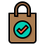 Eco bag icon 64x64