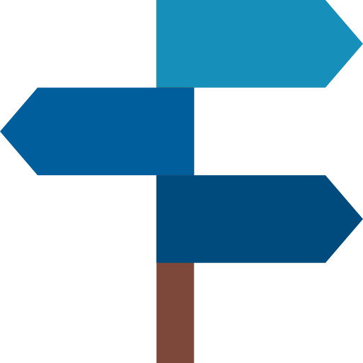 Signpost icon