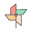 Pinwheel icon 64x64