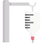 Intravenous saline drip icon 64x64
