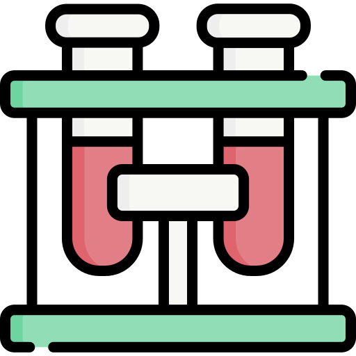Test tubes icon
