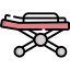 Medical stretcher icon 64x64