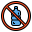 No plastic bottles іконка 64x64