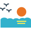 Sunset icon 64x64