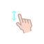 Swipe up biểu tượng 64x64