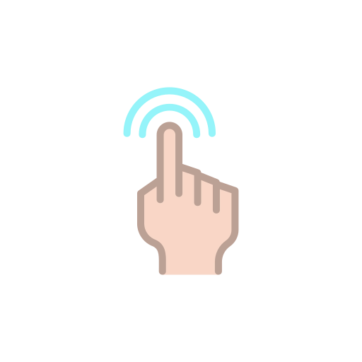 Double tap icon