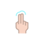 Double tap Symbol 64x64