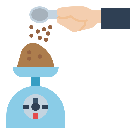 Weight scale icon