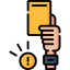 Yellow card icon 64x64