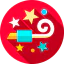 Party blower icon 64x64