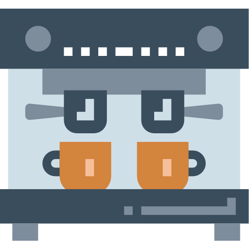 Coffee machine icon