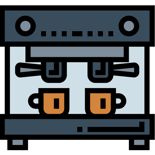 Coffee machine icon