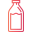 Milk bottle icon 64x64
