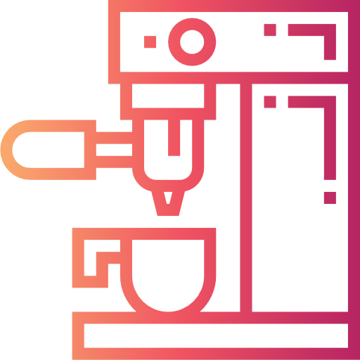Coffee machine icon