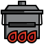 Pot on fire icon 64x64