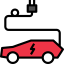 Electric car Ikona 64x64