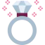 Wedding ring icon 64x64