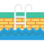 Swimming pool icon 64x64