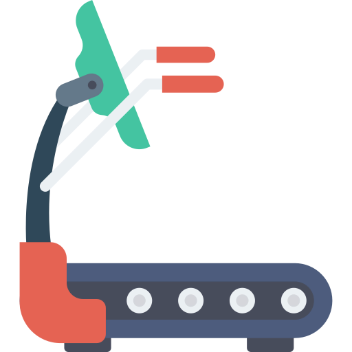 Treadmill machine icon