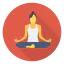 Lotus position icon 64x64