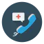 Emergency call icon 64x64