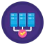 Cluster computing Symbol 64x64