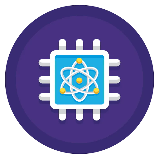 Quantum computing Ikona