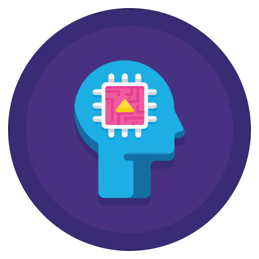 Artificial intelligence icon