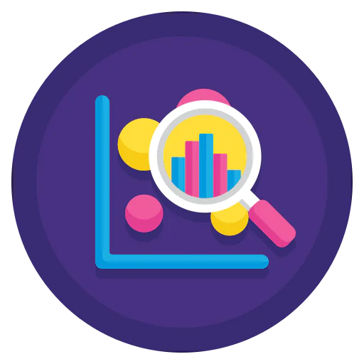 Exploratory analysis icon
