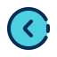 Left arrow icon 64x64