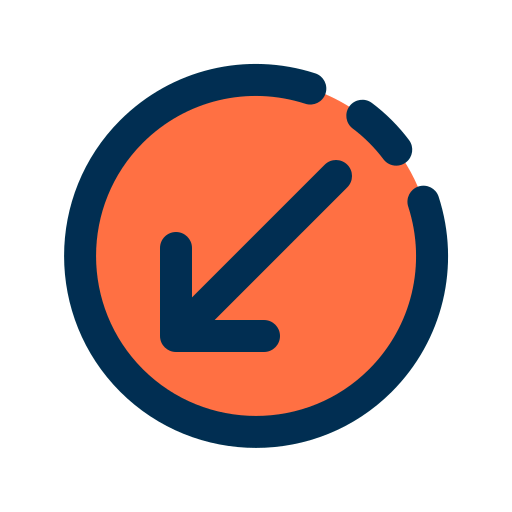 Diagonal arrow icon