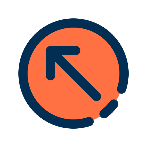 Diagonal arrow icon