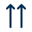 Up arrow icon 64x64