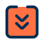 Down arrow icon 64x64