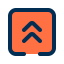 Up arrow icon 64x64