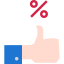 Thumb up icon 64x64