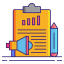 Content marketing Ikona 64x64