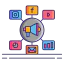 Social media marketing Ikona 64x64
