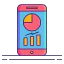Mobile analytics Ikona 64x64
