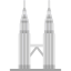 Petronas twin tower icon 64x64