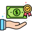 Money back guarantee icon 64x64