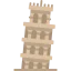 Leaning tower of pisa icon 64x64