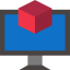 3d modeling アイコン 64x64